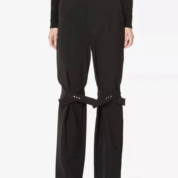 BOTTEGA VENETA Strap-detail straight-leg pant Size UK 56- US XXL Trousers UNISEX - Picture 11 of 11